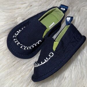 New Handmade in NY -Navy Blue Kids Shoes 6-9 mos